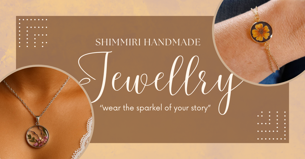 Brown and Cream Modern Jewelry Facebook Shops Ad